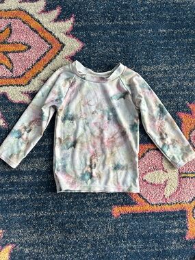 Current Tyed Kids Long-Sleeve Swim Rashguard